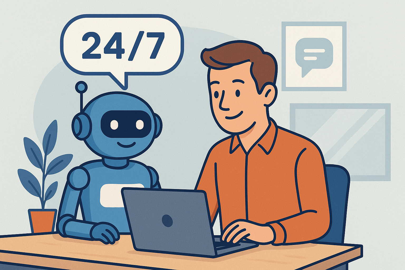 Hero image for A Beginner’s Guide to AI Chatbots for SMEs